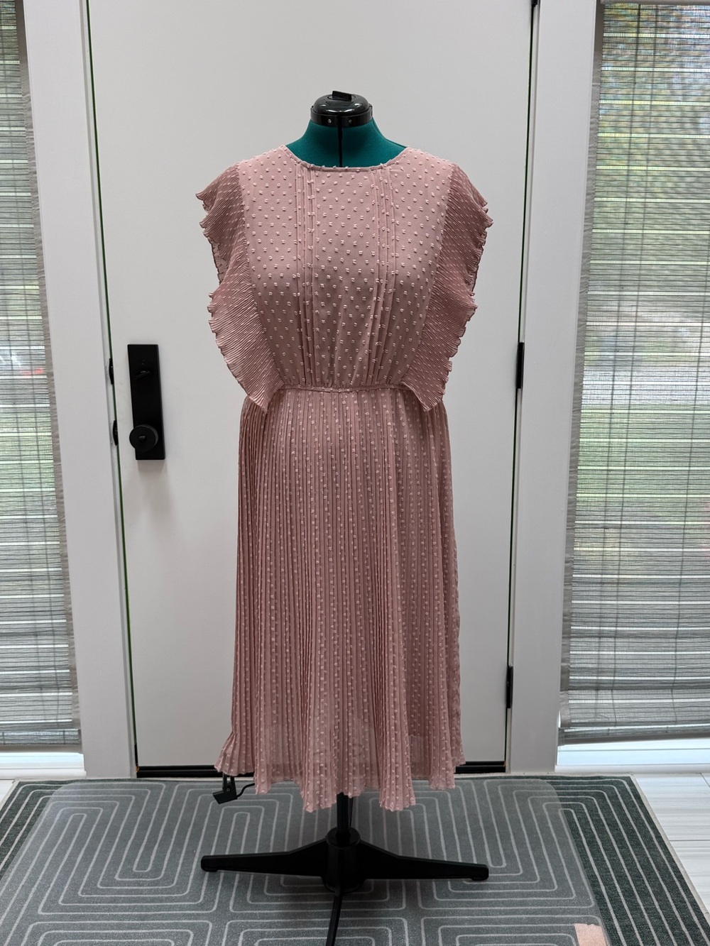 Pink Swiss Dot Dress *NWT*